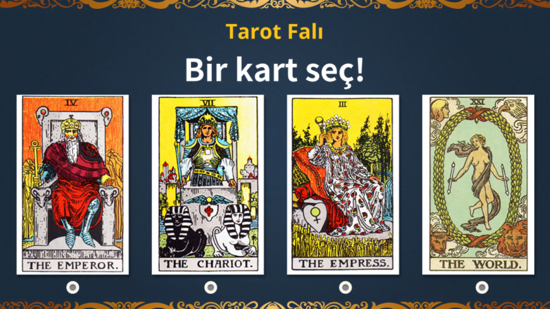 Tarot Falı baktır Canlı – Görüntülü