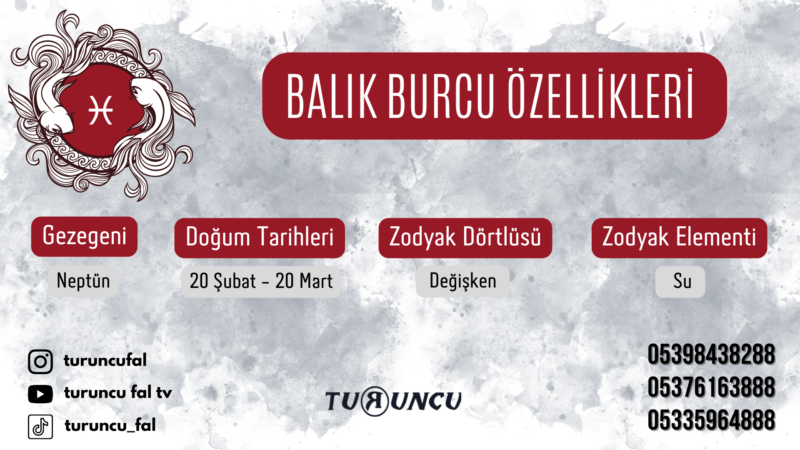 Balık Burcu Özellikleri