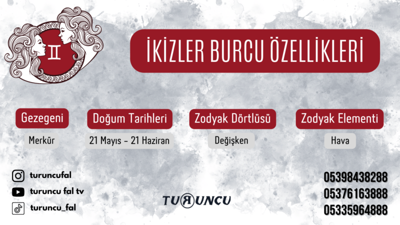 İkizler Burcu Özellikleri 2023